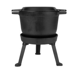 KOCIOŁEK ŻELIWNY MYŚLIWSKI 8L EMALIOWANY ROSSNER PM216-W