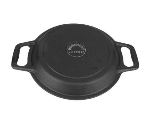 KOCIOŁEK ŻELIWNY MYŚLIWSKI 8L Z PATELNIĄ GRILLOWĄ ROSSNER MK-203