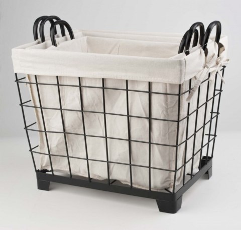 KOMPLET 3 KOSZY O RÓŻNYCH ROZMIARACH LOUIS MONDEX HTOP4610