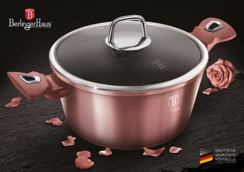 KOMPLET GARNKÓW 10 EL. BERLINGER HAUS METALLIC i-ROSE BH-6043