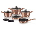 KOMPLET GARNKÓW 11-EL. BERLINGER HAUS METALLIC LINE ROSEGOLD BH-6191