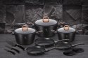 KOMPLET GARNKÓW GRANITOWYCH 14-ele BERLINGER HAUS BLACK ROSE BH-7187