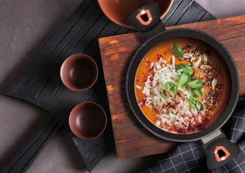 KOMPLET GARNKÓW GRANITOWYCH 14-ele BERLINGER HAUS BLACK ROSE BH-7187