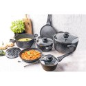 KOMPLET GARNKÓW Z MARMURKOWĄ POWŁOKĄ NIEPRZYWIERAJĄCĄ 12-ELE KLAUSBERG KB-7658