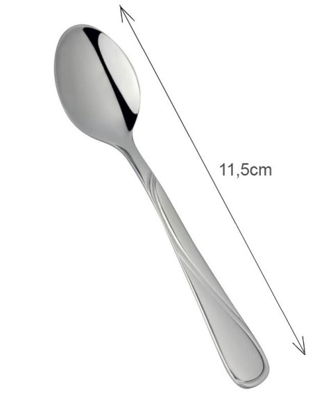 KOMPLET ŁYŻECZEK DO KAWY 6 SZT. POŁYSK KINGHOFF KH-1578 (3504)