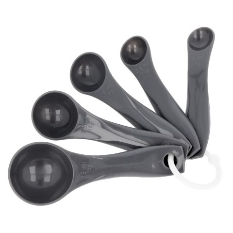 KOMPLET ŁYŻECZEK POMIAROWYCH MIARKI KUCHENNE 5-ELE BRUNBESTE BB-1660