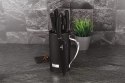 KOMPLET NOŻY W STOJAKU 7 EL. BERLINGER HAUS BLACK SILVER BH-2480