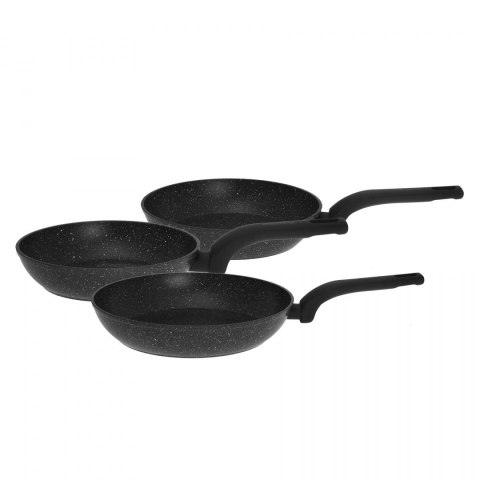 KOMPLET PATELNI GRANITOWYCH 20 24 28cm KLAUSBERG KB-7438