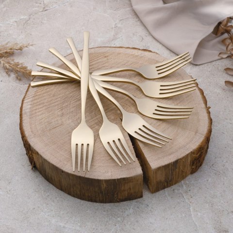 KOMPLET SZTUĆCÓW 24-ELE DLA 6 OSÓB BŁYSZCZĄCE SZAMPAŃSKIE BERLINGER HAUS BH-3064