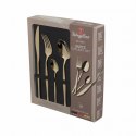 KOMPLET SZTUĆCÓW 24-ELE DLA 6 OSÓB BŁYSZCZĄCE SZAMPAŃSKIE BERLINGER HAUS BH-3064