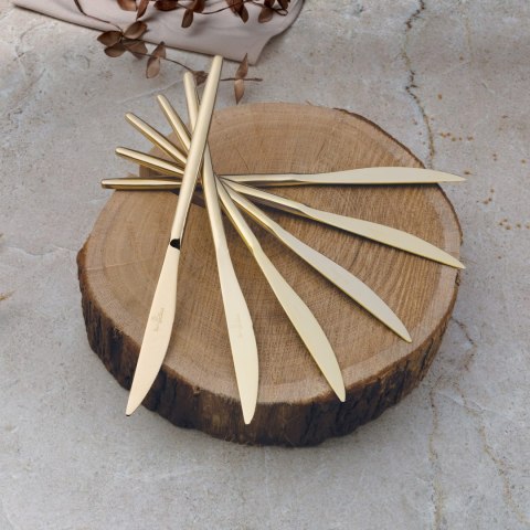 KOMPLET SZTUĆCÓW 24-ELE DLA 6 OSÓB BŁYSZCZĄCE SZAMPAŃSKIE BERLINGER HAUS BH-3067