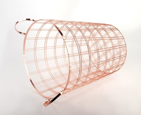 KOSZ METALOWY MIEDZIANY 32.5x30.5x44cm CEDRIC MONDEX HTOP4244