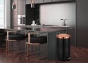KOSZ NA ŚMIECI 12L STAL NIERDZ. BERLINGER HAUS BLACK ROSE BH-1732