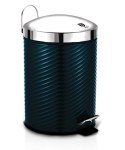 KOSZ NA ŚMIECI 12L STAL NIERDZEWNA BERLINGER HAUS AQUAMARINE BH-6436