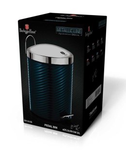 KOSZ NA ŚMIECI 12L STAL NIERDZEWNA BERLINGER HAUS AQUAMARINE BH-6436