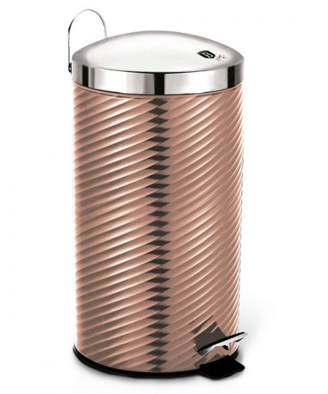 KOSZ NA ŚMIECI 20L STAL NIERDZEWNA BERLINGER HAUS ROSEGOLD BH-6300