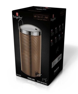 KOSZ NA ŚMIECI 20L STAL NIERDZEWNA BERLINGER HAUS ROSEGOLD BH-6300
