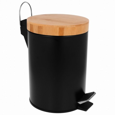 KOSZ NA ŚMIECI 3L CZARNY BRUNBESTE BB-1133