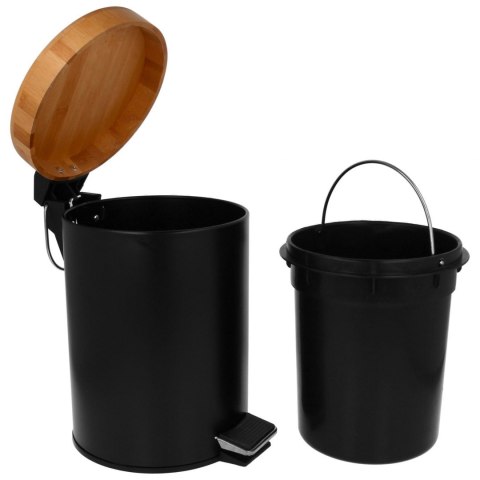 KOSZ NA ŚMIECI 3L CZARNY BRUNBESTE BB-1133