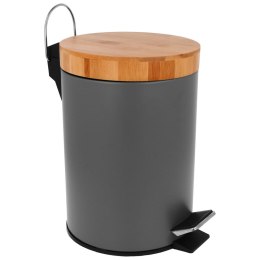 KOSZ NA ŚMIECI 3L SZARY BRUNBESTE BB-2575