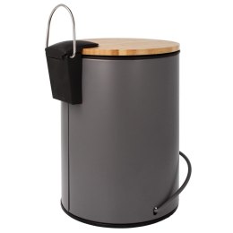 KOSZ NA ŚMIECI 3L SZARY BRUNBESTE BB-2593