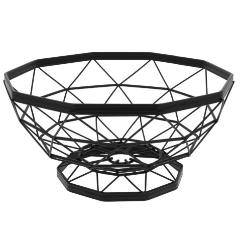 KOSZYK NA OWOCE 30cm CZARNY BRUNBESTE BB-1703