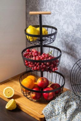 KOSZYK PATERA NA OWOCE 3-POZIOMOWA BRUNBESTE BB-3437