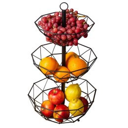 KOSZYK PATERA NA OWOCE 3-POZIOMOWA BRUNBESTE BB-3439