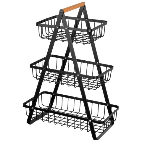 KOSZYK PIĘTROWY NA OWOCE 3 POZIOMOWY PATERA BRUNBESTE BB-3415