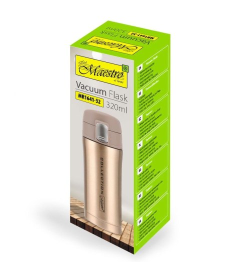 KUBEK TERMICZNY 320ml 4 KOLORY MAESTRO MR-1641-32