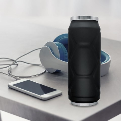 KUBEK TERMICZNY 500ml PUSZKA USTNIK MAESTRO MR-1647-50-B CZARNY