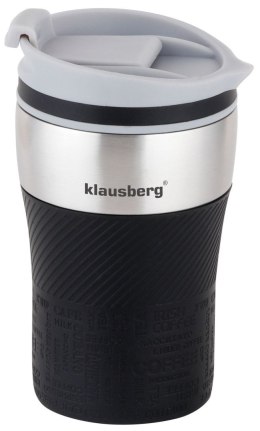 KUBEK TERMICZNY MAŁY 280ML KLAUSBERG CZARNY KB-7621