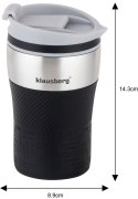 KUBEK TERMICZNY MAŁY 280ML KLAUSBERG CZARNY KB-7621