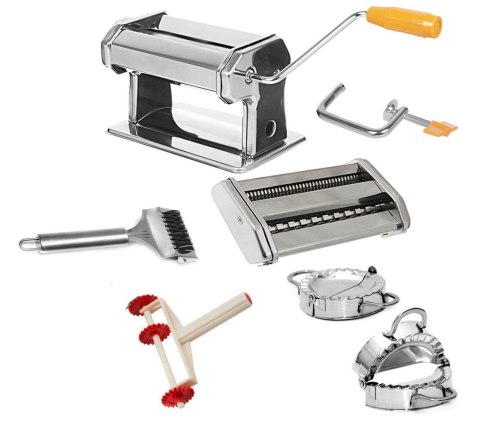 MASZYNKA 5 W 1 DO CIASTA i MAKARONU + AKCESORIA ZILNER ZL-5215-D
