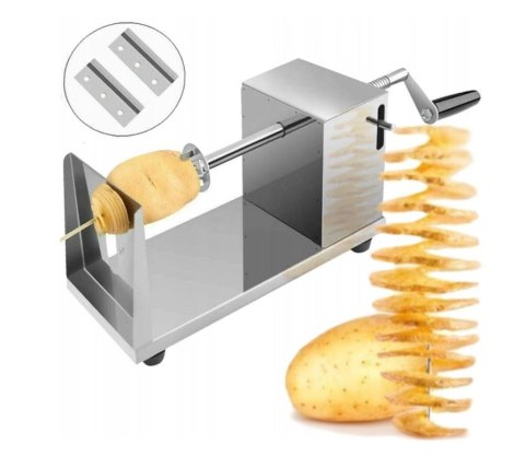 MASZYNKA DO KRĘCONYCH FRYTEK ZAKRĘCONYCH ZIEMNIAKÓW NA PATYKU BRUNBESTE BB-3335