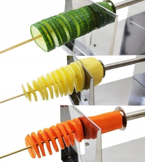 MASZYNKA DO KRĘCONYCH FRYTEK ZAKRĘCONYCH ZIEMNIAKÓW NA PATYKU BRUNBESTE BB-3335