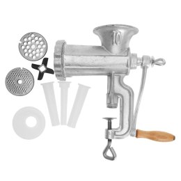 MASZYNKA ŻELIWNA DO MIELENIA MIĘSA #10 + AKCESORIA KiNGHOFF KH-1428