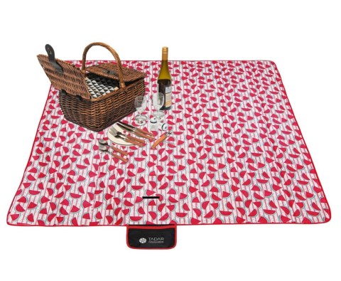 MATA PIKNIKOWA WODOODPORNA 200 X 200CM TADAR ARBUZY TD-2671