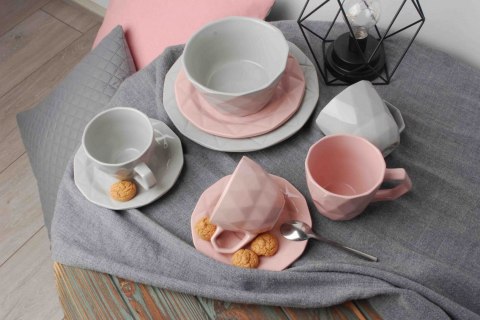 MISKA CERAMICZNA 15.5cm 700ml ADEL GREY MONDEX HTPR2319