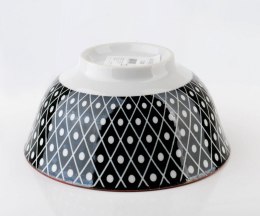 MISKA PORCELANOWA 15cm 550ml MAROCCO BLACK MONDEX HTNA6148