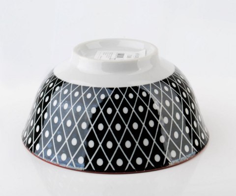 MISKA PORCELANOWA 15cm 550ml MAROCCO BLACK MONDEX HTNA6148