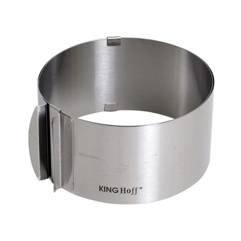 OBRĘCZ OPASKA DO TORTÓW 16-30cm REGULOWANA KiNGHOFF KH-4614