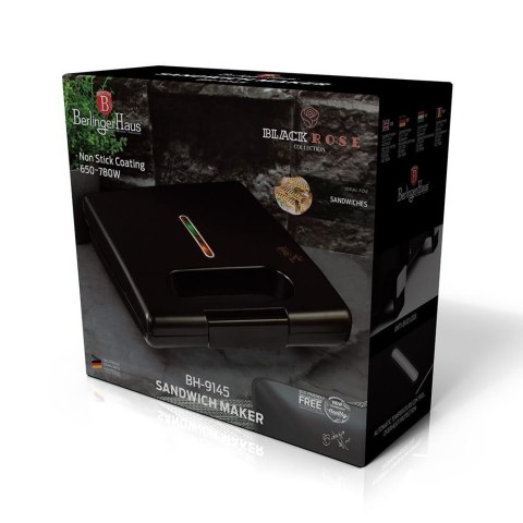 OPIEKACZ DO TOSTÓW TRÓJKĄT BERLINGER HAUS BLACK ROSE BH-9145