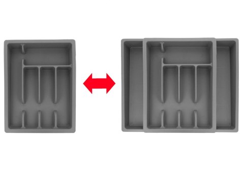 ORGANIZER WKŁAD NA SZTUĆCE DO SZUFLAD ROZSUWANY BRUNBESTE BB-2615