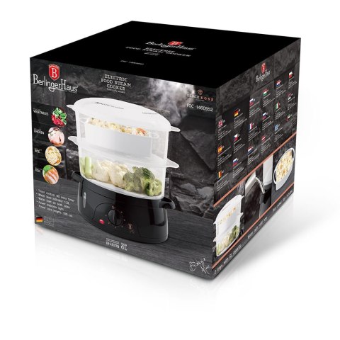 PAROWAR ELEKTRYCZNY 6.0L BERLINGER HAUS BLACK ROSE BH-9378