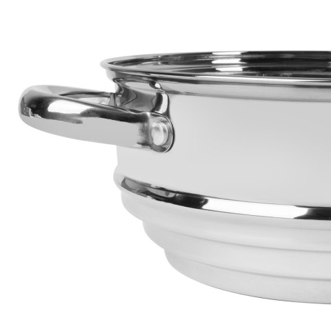 PAROWNIK UNIWERSALNY WKŁAD DO GOTOWANIA NA PARZE 16/18/20CM BRUNBESTE BB-2163