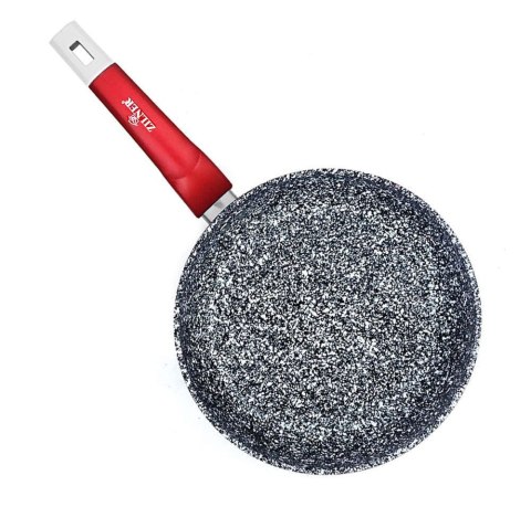 PATELNIA 24CM MARMUROWO-CERAMICZNA ZILNER STONETEC BURGUND ZL-9255