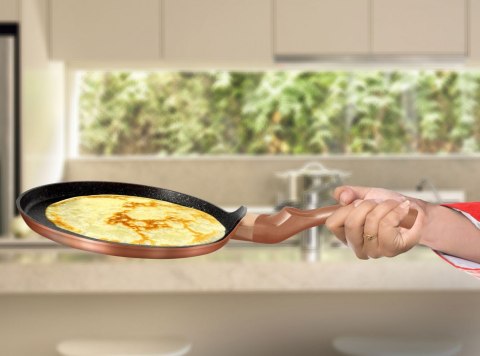 PATELNIA DO NALEŚNIKÓW 25CM BERLINGER HAUS METALLIC LINE ROSE GOLD BH-1523-N