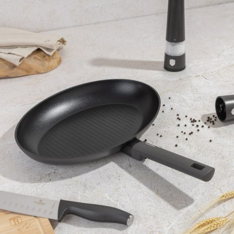 PATELNIA DO RYB Z POWŁOKĄ TYTANOWĄ 35X25CM BERLINGER HAUS ANTRACIT BH-8134