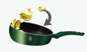 PATELNIA GŁĘBOKA 26CM TITANIUM BERLINGER HAUS EMERALD BH-6052